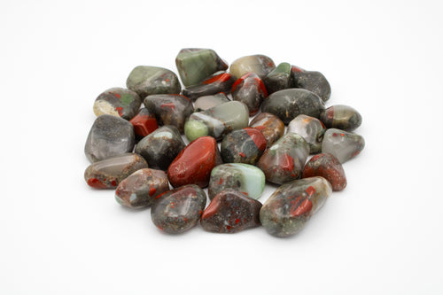 Bloodstone Tumbled Stones