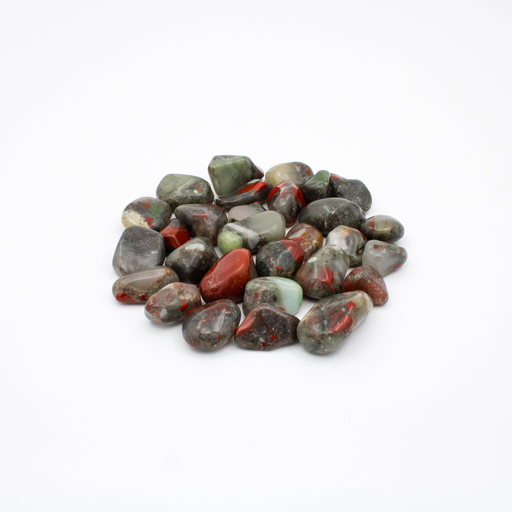 Bloodstone Tumbled Stones