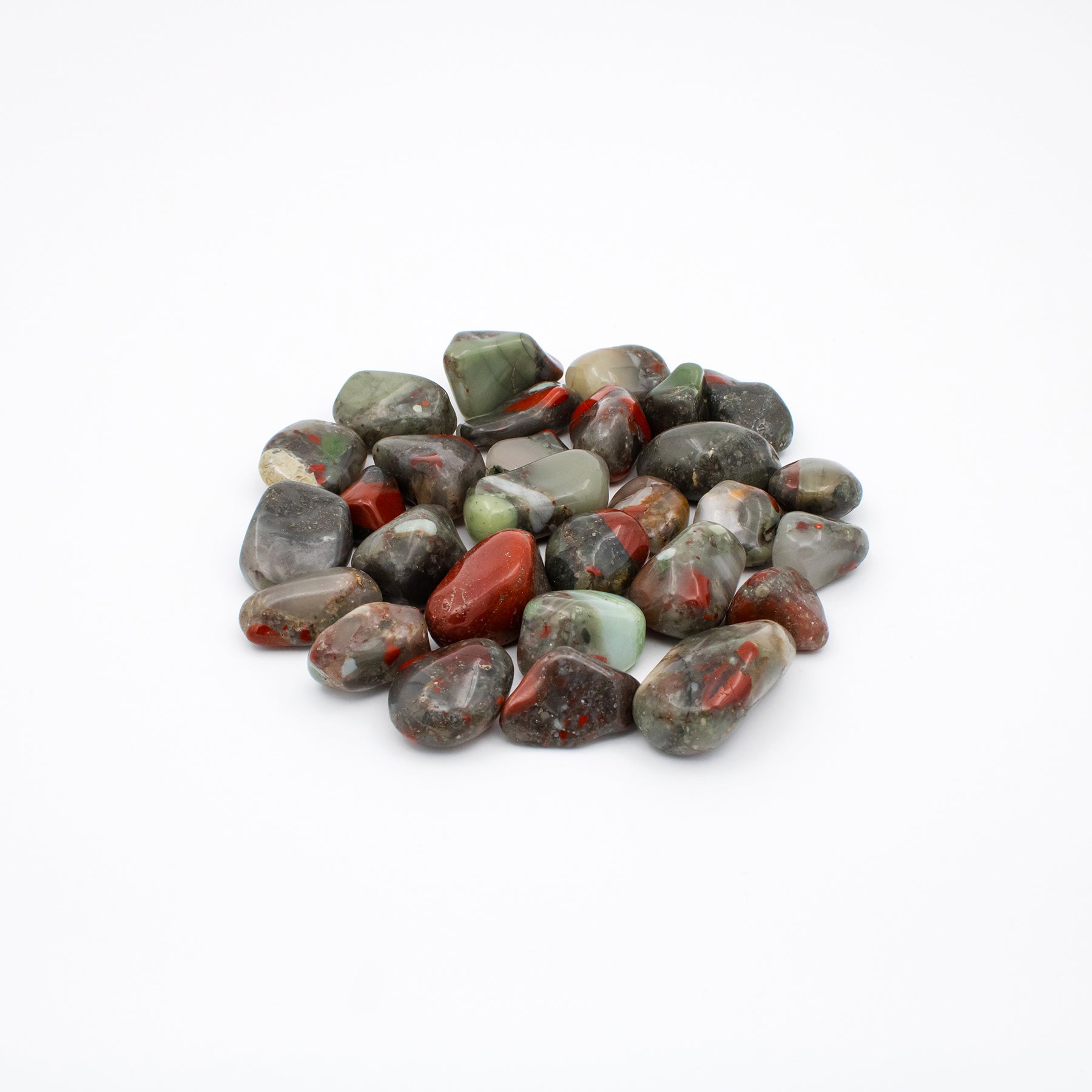 Bloodstone Tumbled Stones