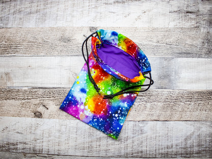 Rainbow Galaxy Deck Bag - Large