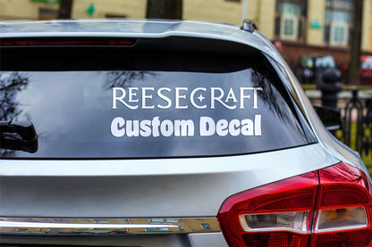 Custom Vinyl Decal