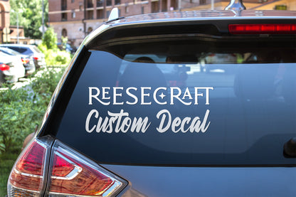 Custom Vinyl Decal