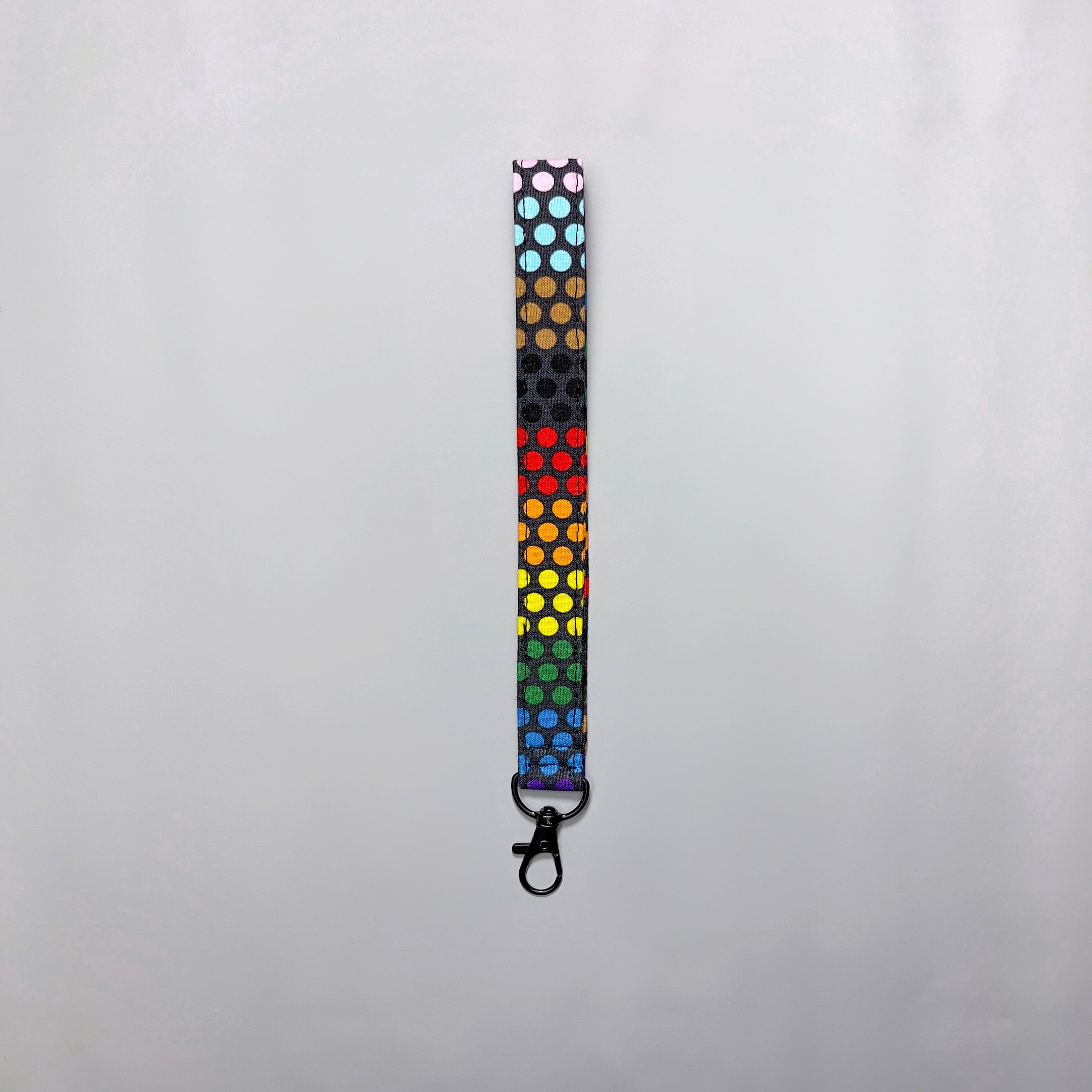Keychain Wristlet - Rainbow Stripe