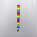 Keychain Wristlet - Rainbow Dot