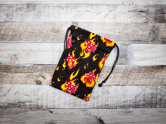 Rolling Flames Deck Bag - Large