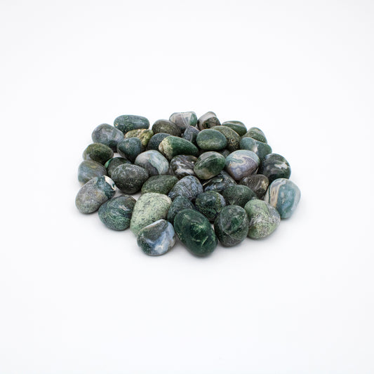 Moss Agate - Tumbled Stones