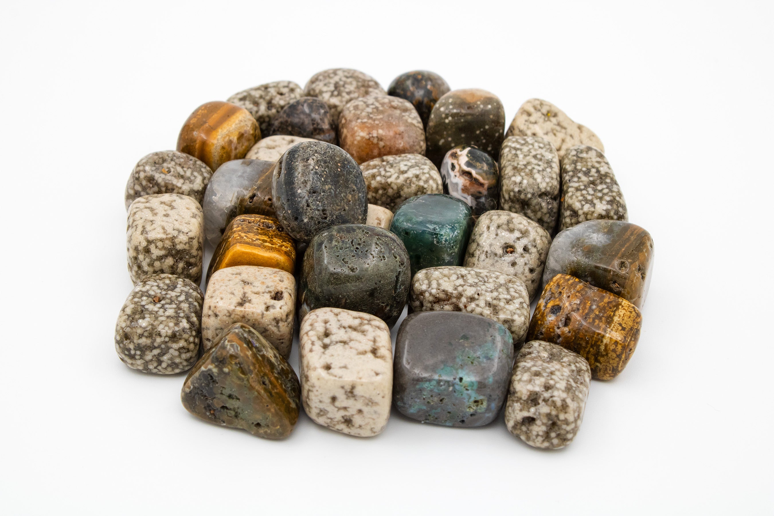 Ocean Jasper Tumbled Stones