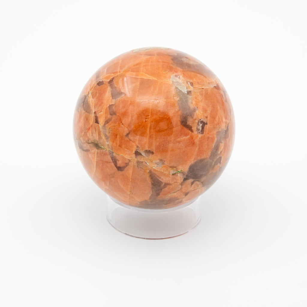 Peach Moonstone Sphere