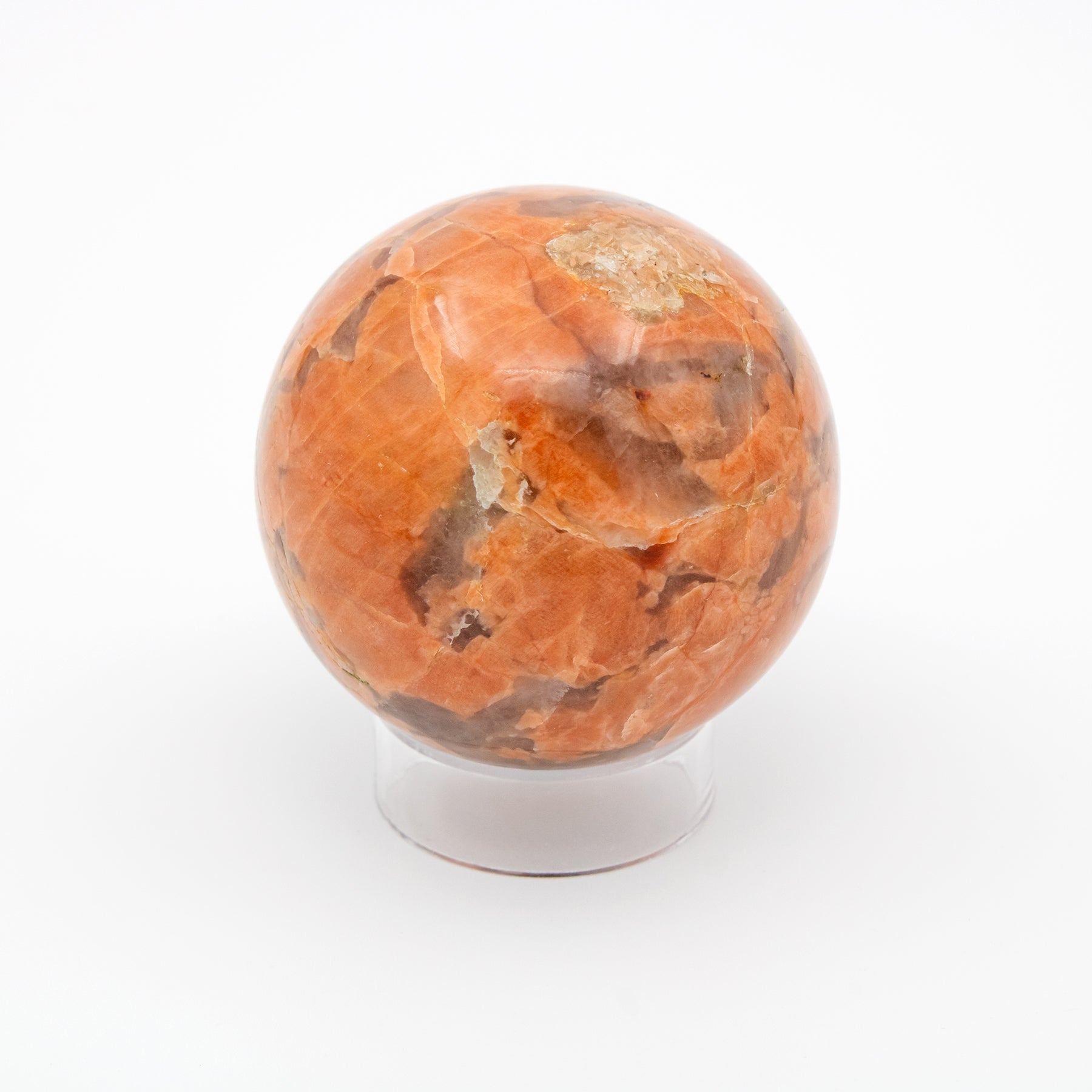 Peach Moonstone Sphere