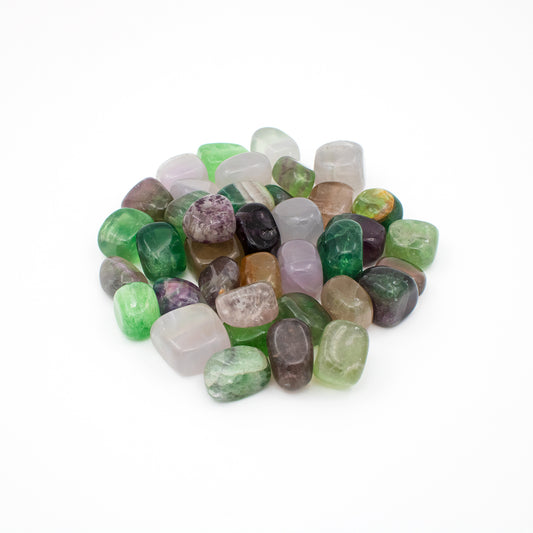 Rainbow Fluorite - Tumbled Stones