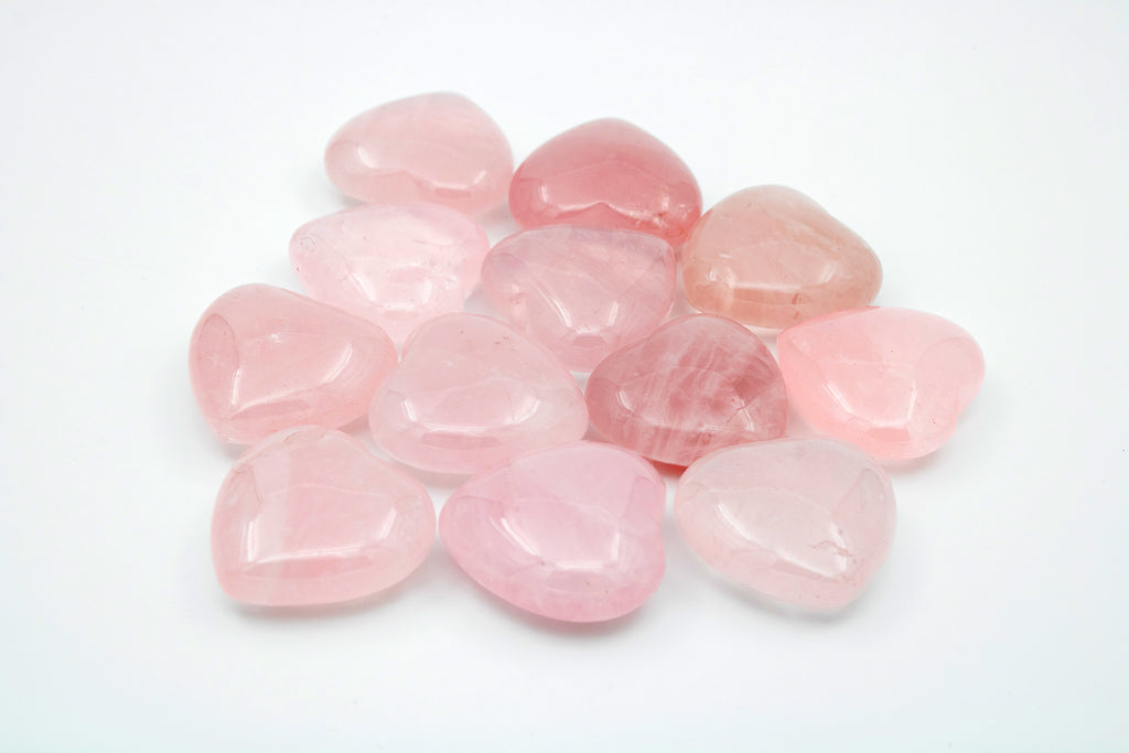 Rose Quartz Heart