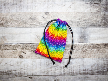 Rainbow Waves Deck Bag - Standard