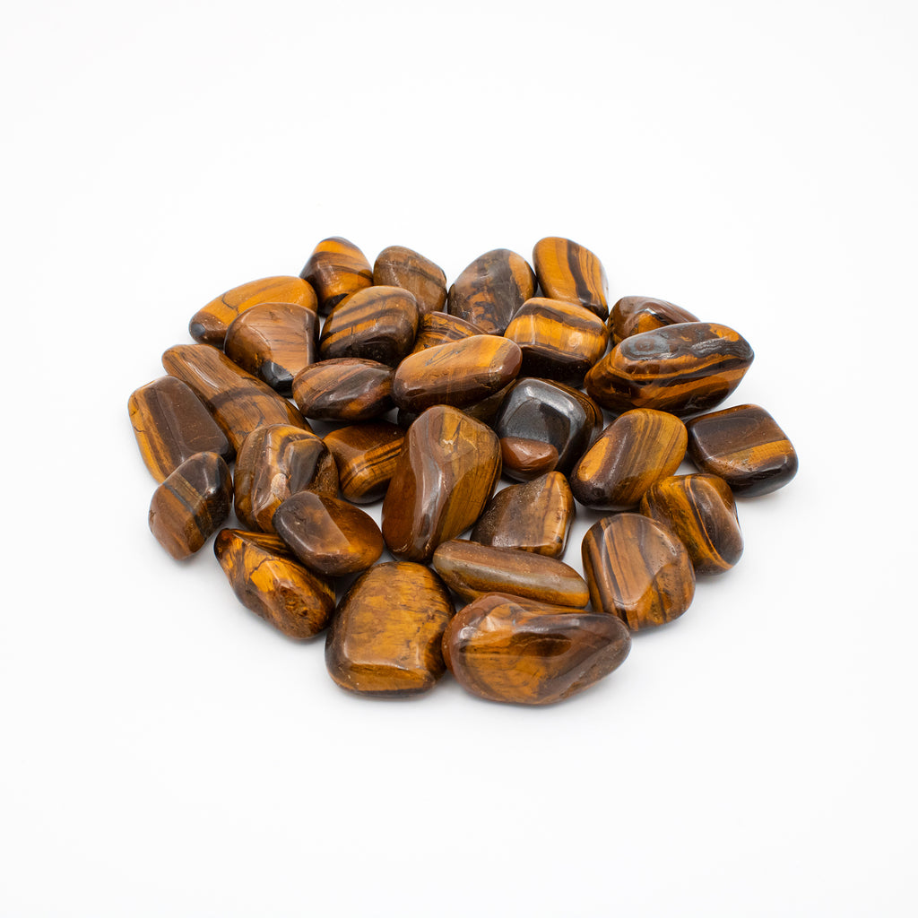 Tiger's Eye Tumbled Stones